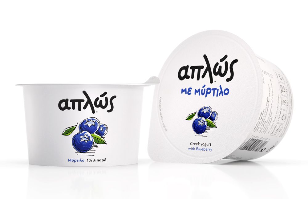 Aplos, Greek yogurt with fruits