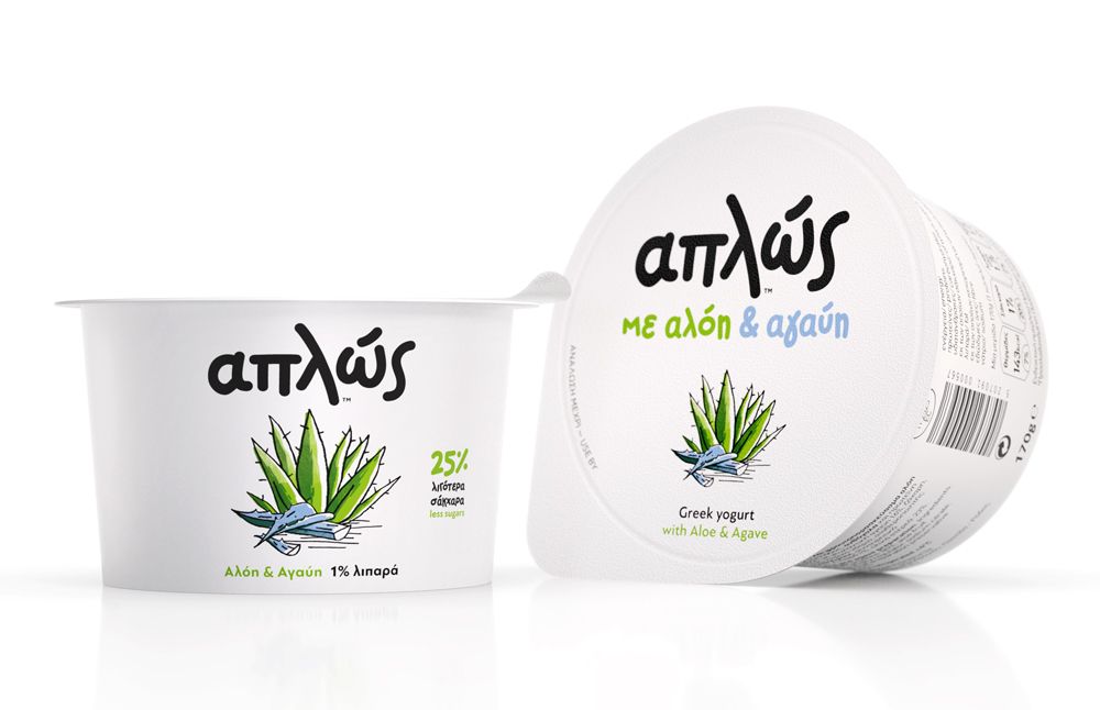 Aplos, Greek yogurt with fruits