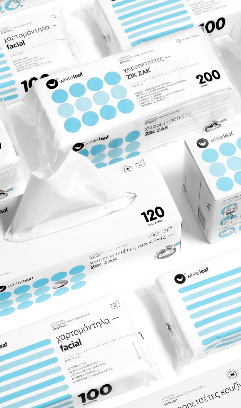 White Leaf, hygiene papers