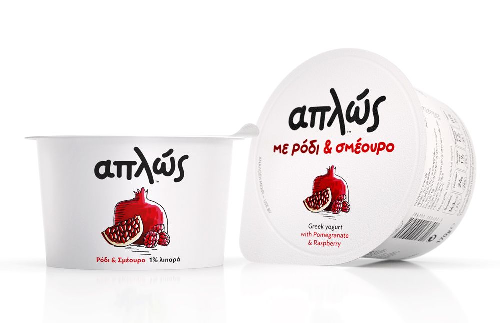 Aplos, Greek yogurt with fruits