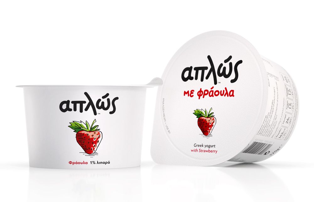 Aplos, Greek yogurt with fruits
