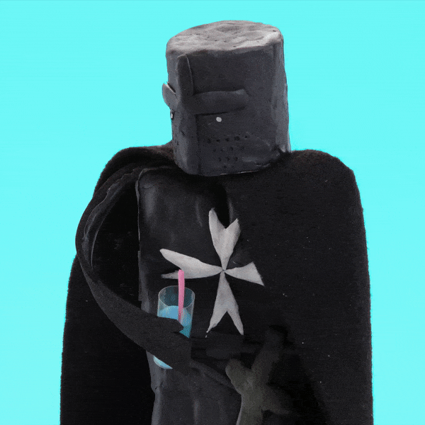 The fairly hydrated knight — game