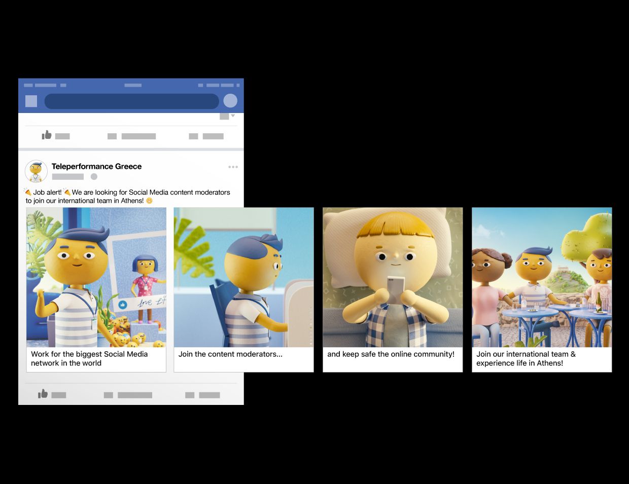 Join the content moderators, campaign