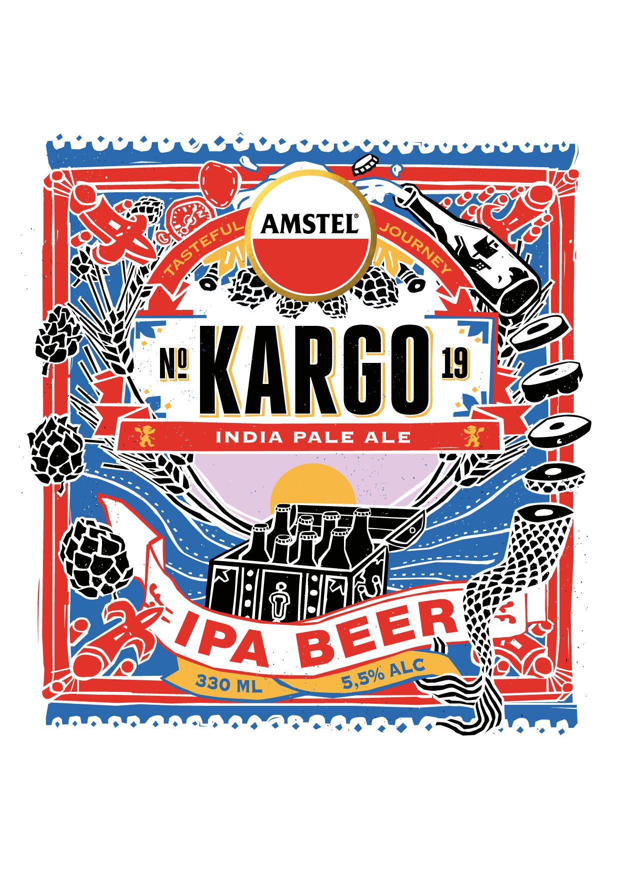 AMSTEL KARGO IPA