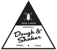 Dough & Shaker Logo Sticky