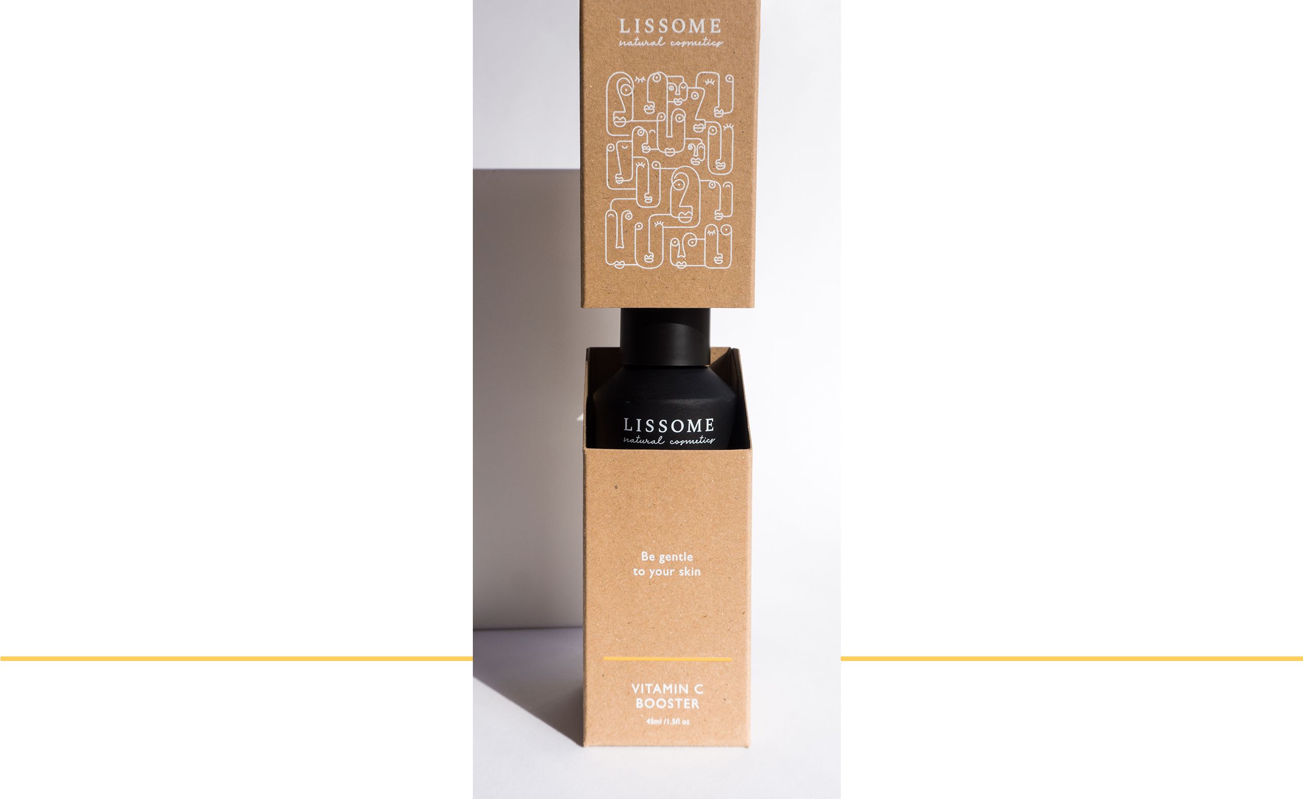Lissome Natural cosmetics Branding and Packaging Design