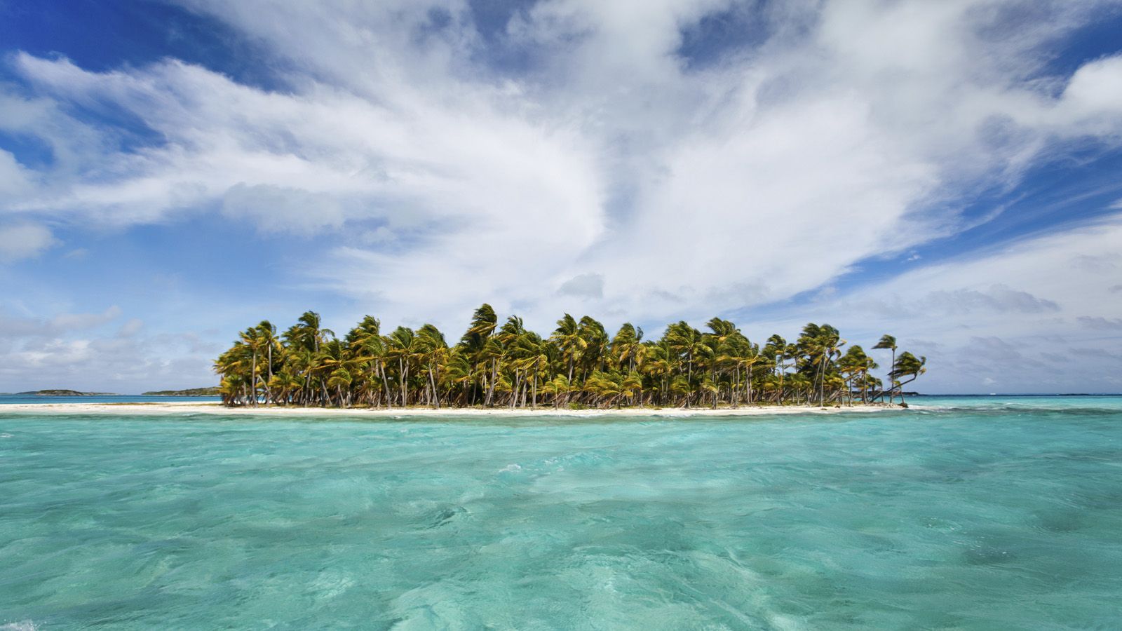 An island in the Exumas archipelago of the Bahamas