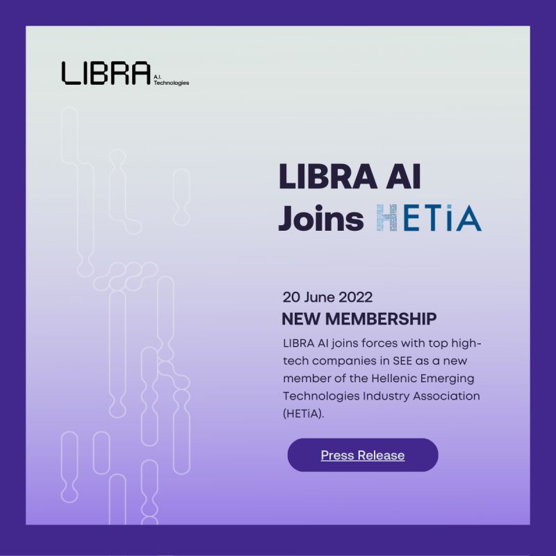 Press release: LIBRA AI became a member of HETIA