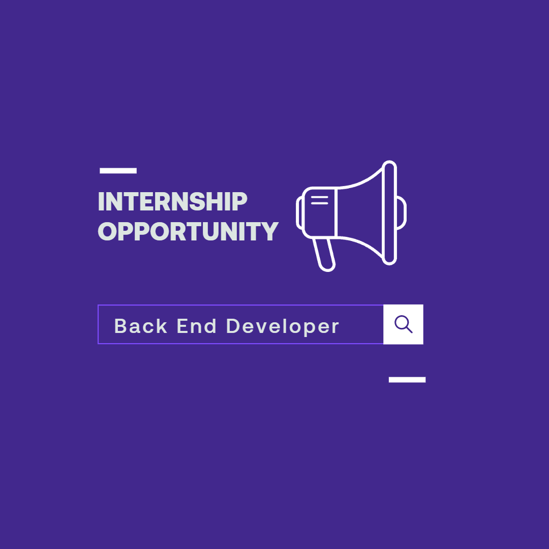 Back End Developer-Internship