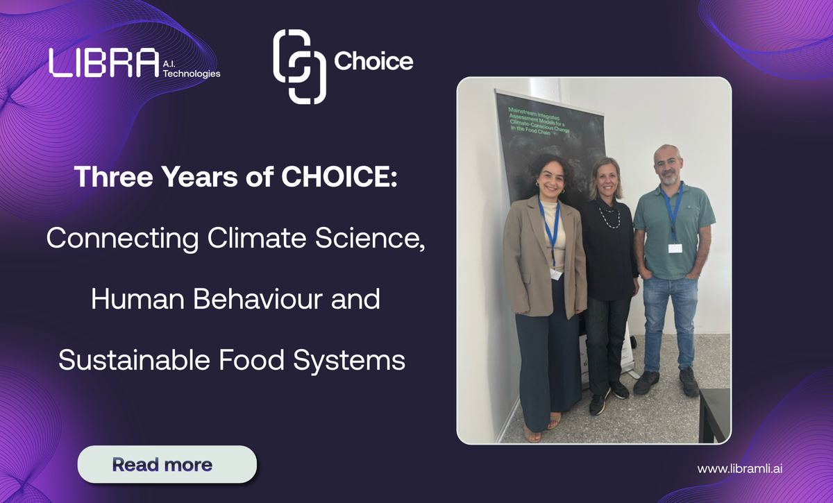 Three Years of CHOICE: Connecting Climate Science, Human Behaviour and Sustainable Food Systems