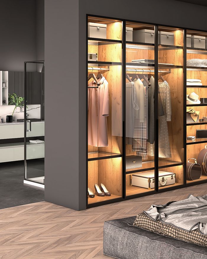 Modern Day & Night wardrobe by Mebel Arts with an emphasis on functionality and style.