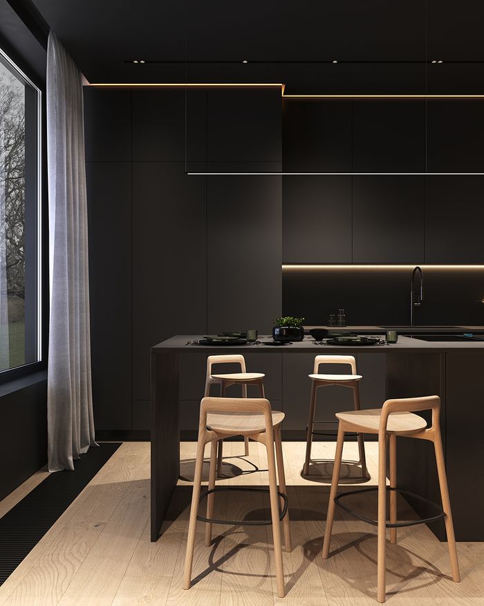 Minimal-Kitchen-Table-Basalt-Mebel-Arts-with-Natural-Light