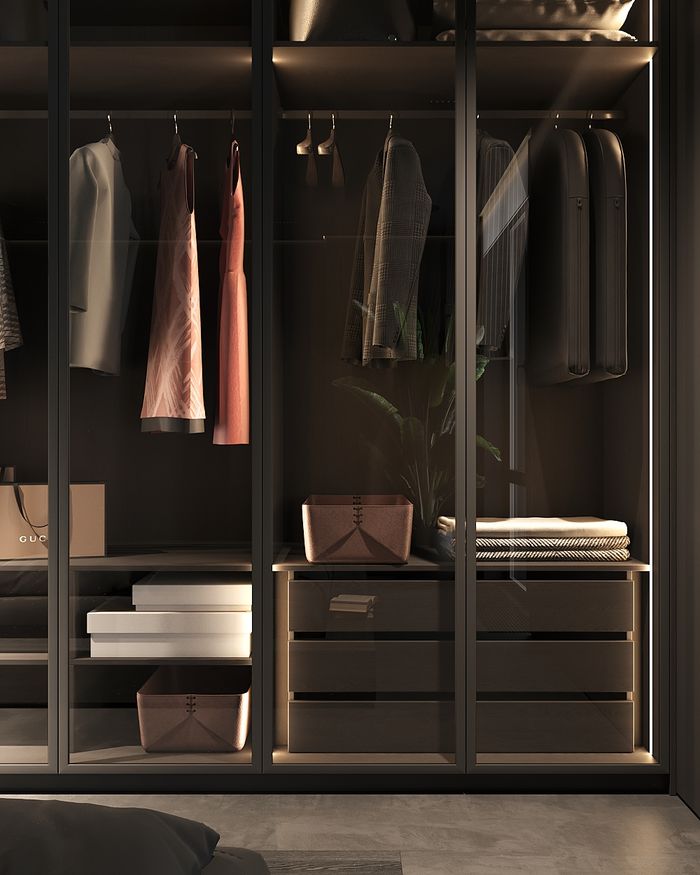 Spacious Lava Moon wardrobe by Mebel Arts, designed for comfortable clothing placement.
