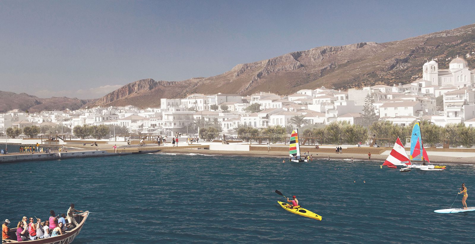 Design of Neapolis Waterfront