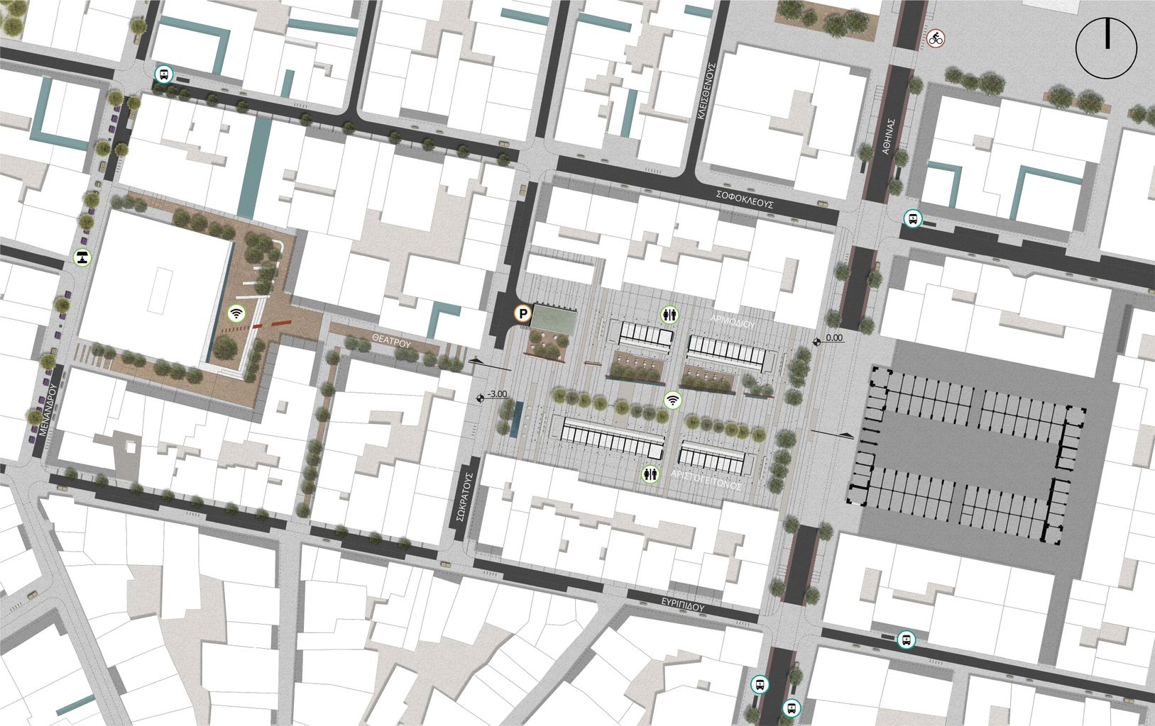 Regeneration of Athens City Center